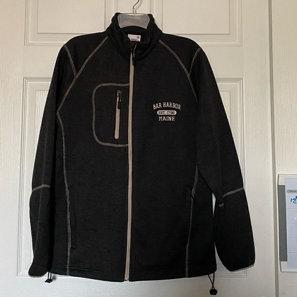 DIMCO Apparel Men’s Full Zip Sweater Size M